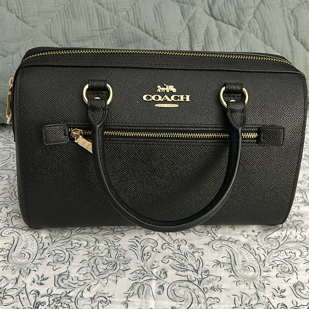 Closet clean out! Coach Rowan bag with crossbody strap. Used once.